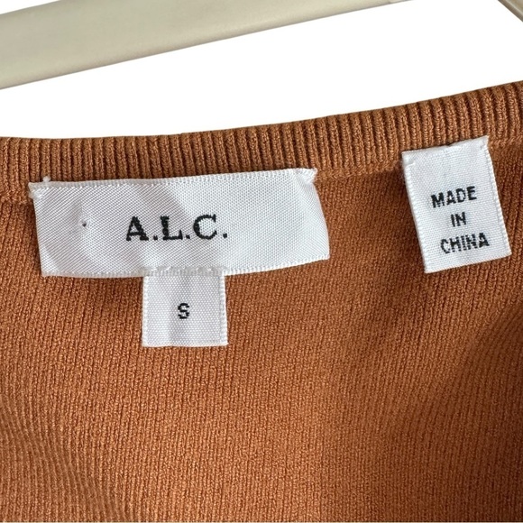 A.L.C. Addison Top in Cashew, Size S - Picture 7 of 10